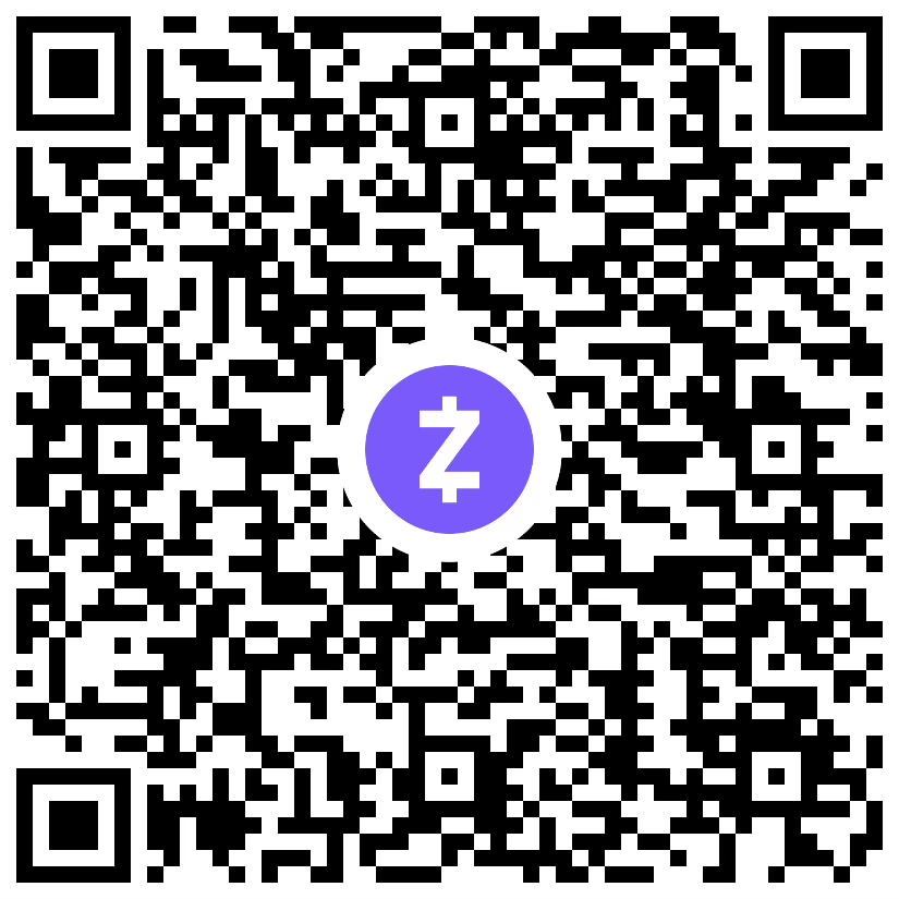 Zcash shielded address QR code